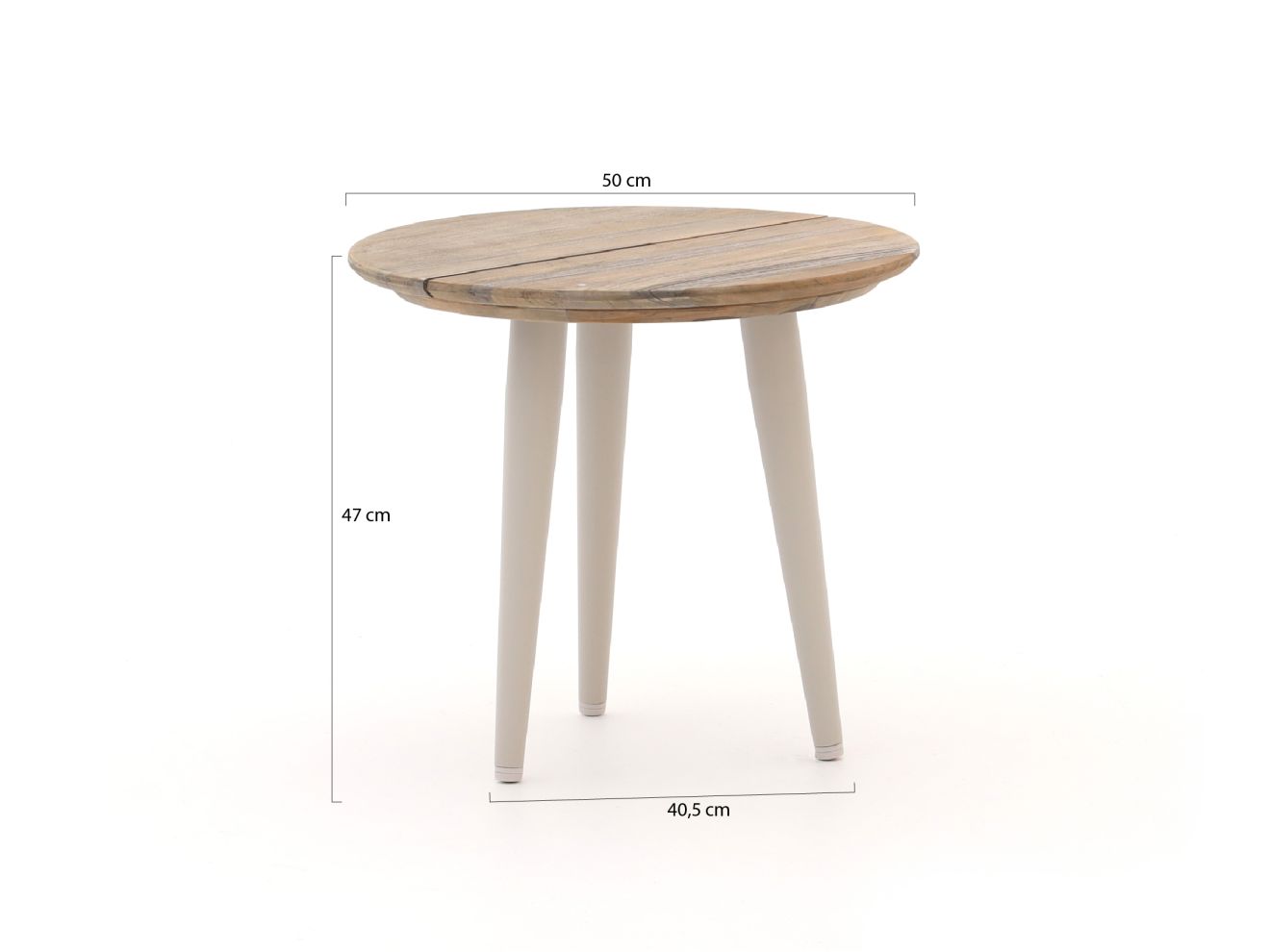 ROUGH-K Beistelltisch ø 50 cm