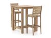 ROUGH-S/ROUGH-X 80 cm Gartenbar-Set 3-teilig