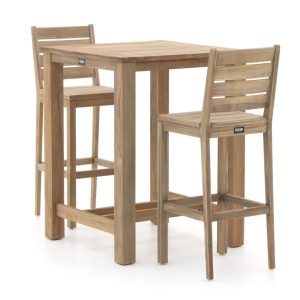 ROUGH-S/ROUGH-X 80 cm Gartenbar-Set 3-teilig