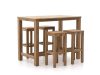 ROUGH-X 135 cm Gartenbar-Set 5-teilig