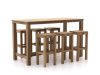 ROUGH-X 180 cm Gartenbar-Set 7-teilig