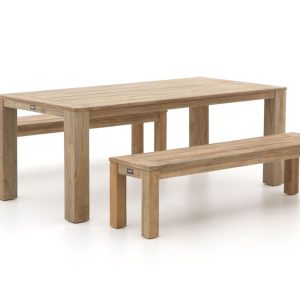 ROUGH-X 200 cm Picknick Sitzgruppe 3-teilig