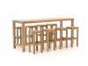 ROUGH-X 240 cm Gartenbar-Set 9-teilig