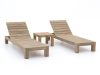 ROUGH-X Gartenliegen-Set 3-teilig