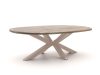 ROUGH-Y Ellips Low Dining Gartentisch 240x120 cm
