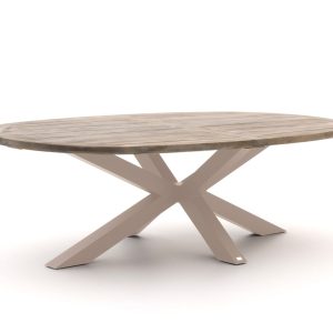 ROUGH-Y Ellips Low Dining Gartentisch 240x120 cm