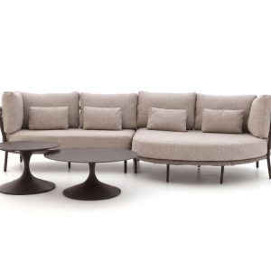 SUNS Bardi/Nova Chaiselongue Lounge-Set 3-teilig links 4-Sitzer