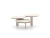 SUNS Casto Butterfly Loungetisch 100x100x47 cm drehbar