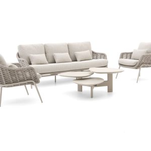 SUNS Casto Sessel-Sofa Lounge-Set 4-teilig
