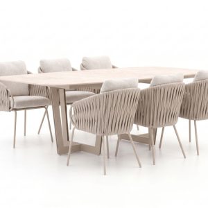 SUNS Dolce/Palermo 240 cm Gartenmöbel-Set 7-teilig