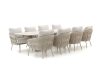 SUNS Dolce/Palermo 280 cm Low Dining Gartenmöbel-Set 9-teilig