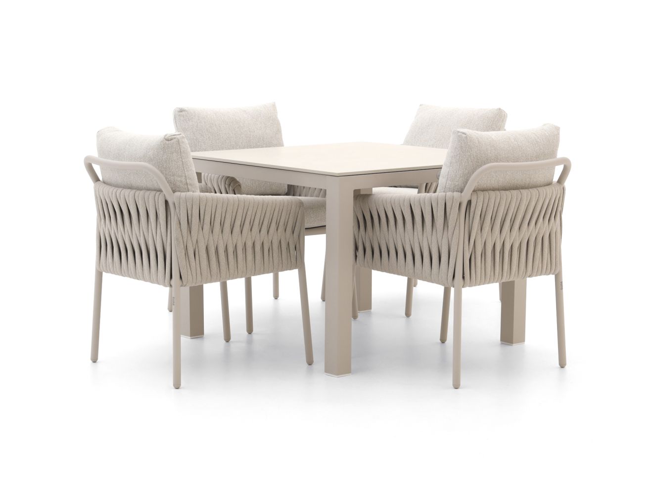SUNS Fiave/Monte Vari 100 cm Gartenmöbel-Set 5-teilig
