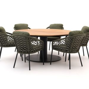 SUNS Nappa/Grado ø170 cm Gartenmöbel-Set 7-teilig