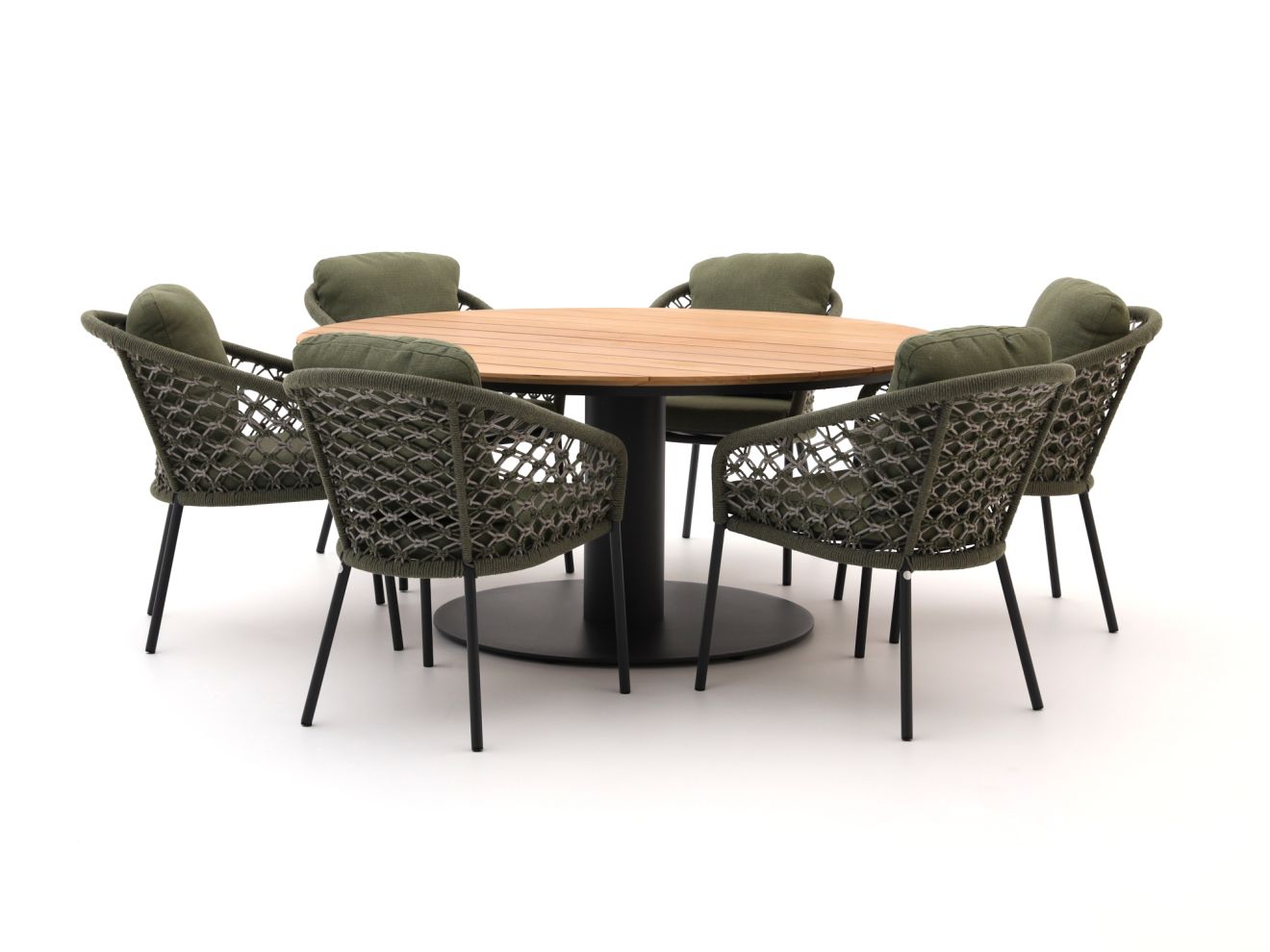 SUNS Nappa/Grado ø170 cm Gartenmöbel-Set 7-teilig