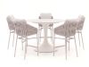 SUNS Nappa/Nova ø 130 cm Low Gartenbar-Set 6-teilig