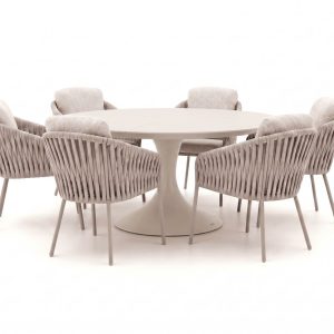 SUNS Nappa/Nova ø 170 cm Gartenmöbel-Set 7-teilig