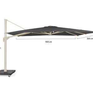 SUNS Novara Ampelschirm 400x300 cm
