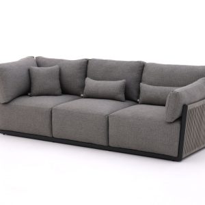 SUNS Sorrento Gartensofa 265 cm inkl. Eckelement rechts