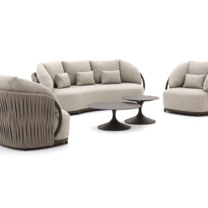 SUNS Vivaro/Nova Sessel-Sofa Lounge-Set 5-teilig