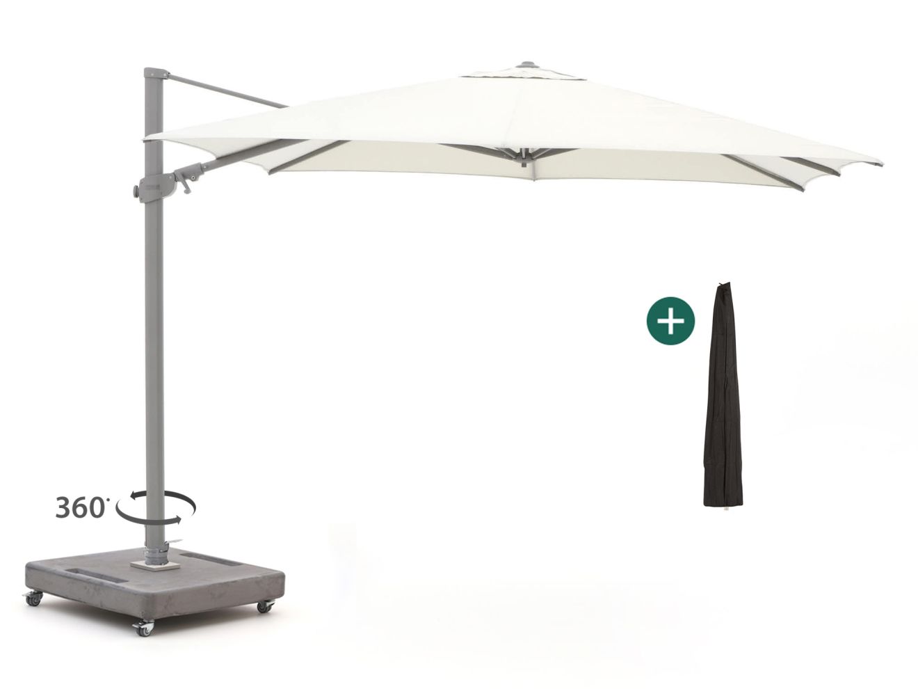 Shadowline Austin Ampelschirm 300x300 cm