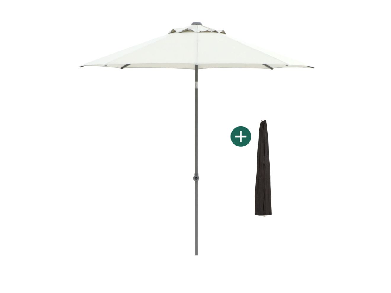 Shadowline Push-Up Sonnenschirm ø 250 cm