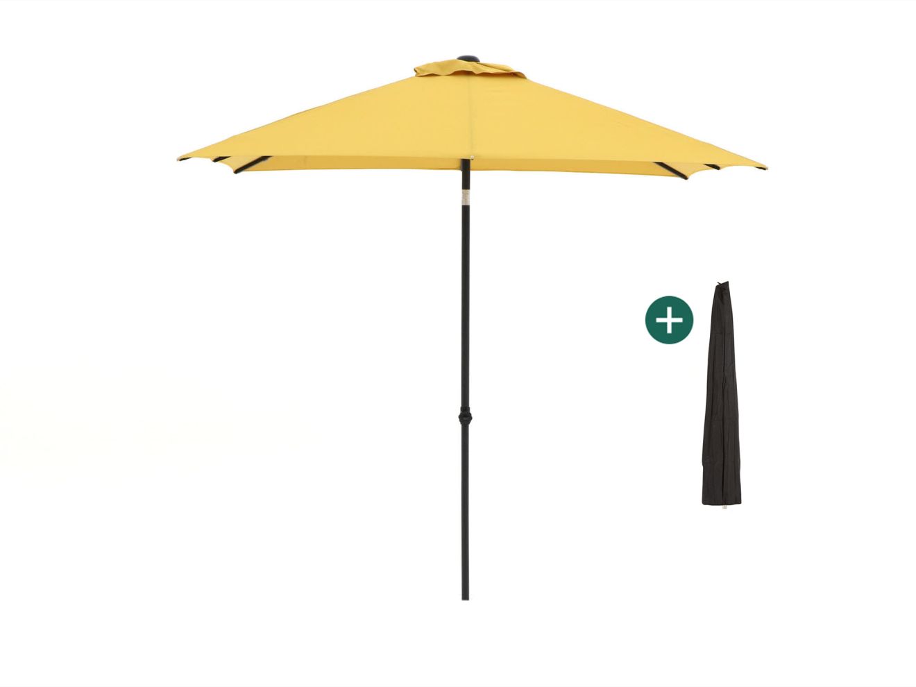 Shadowline Push-up Sonnenschirm 240x240 cm
