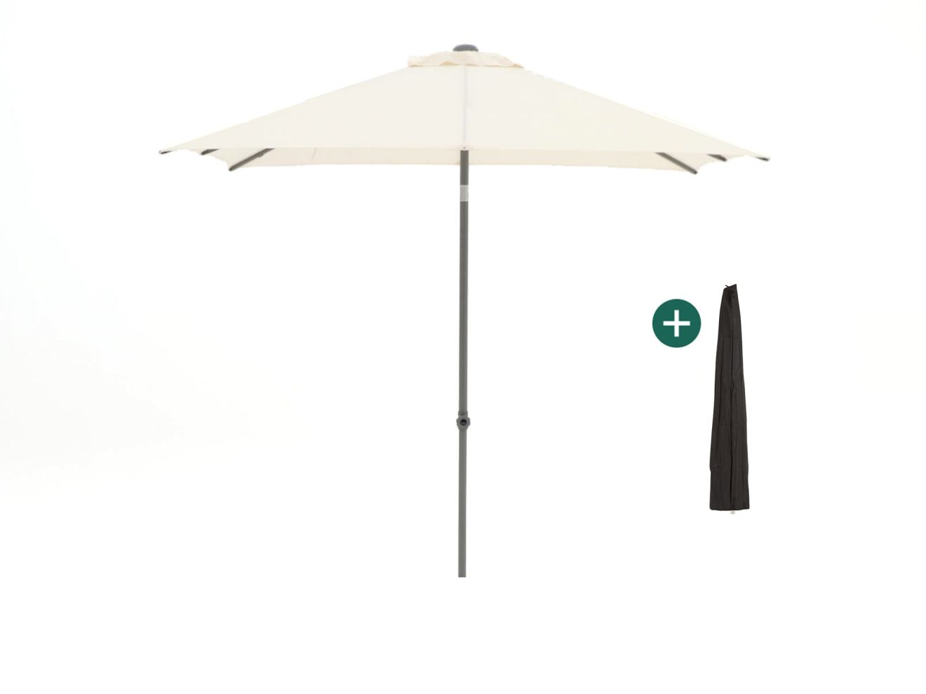 Shadowline Push-up Sonnenschirm 240x240 cm