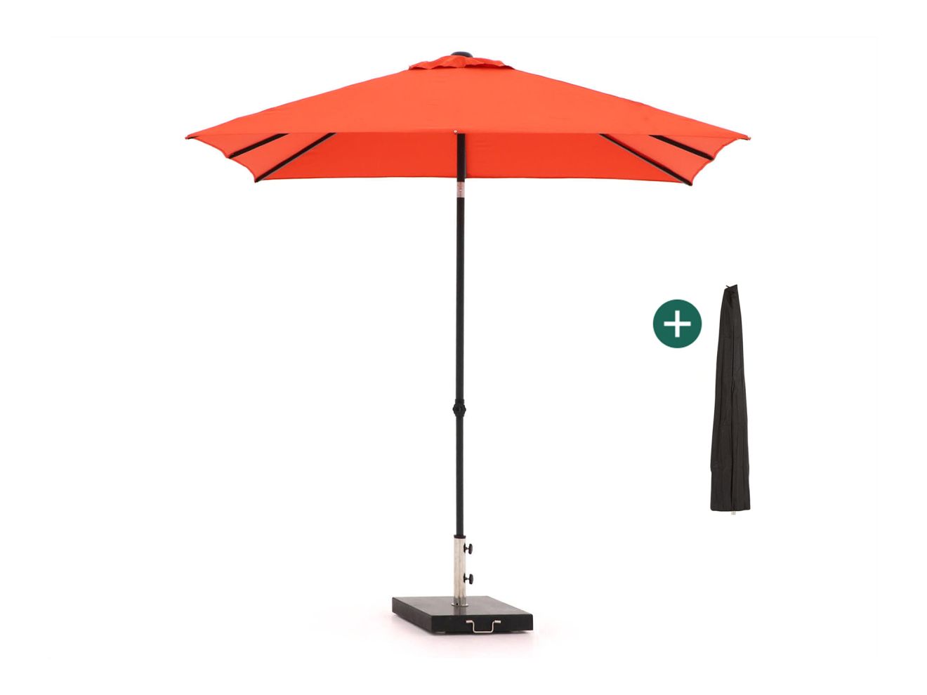Shadowline Push-up Sonnenschirm 240x240 cm