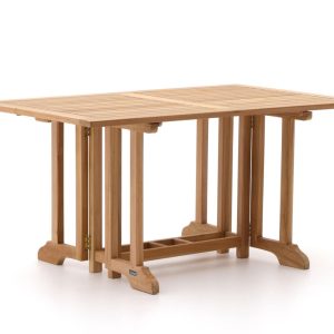 Sunyard Butterfly Teak Klapptisch 150x90x74 cm
