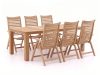 Sunyard Corby/Buxton 220 cm Gartenmöbel-Set 7-teilig verstellbar