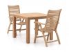 Sunyard Corby/Buxton 90 cm Gartenmöbel-Set 3-teilig verstellbar