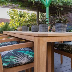 Sunyard Oxford Gartentisch 220x90 cm