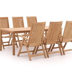 Sunyard Oxford/Liverpool 210 cm Gartenmöbel-Set 7-teilig verstelbar
