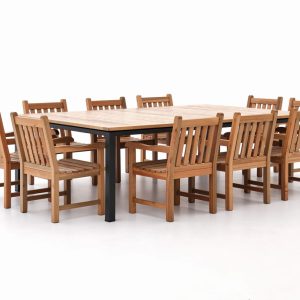 Sunyard Wales/Linosa 240x160 cm Gartenmöbel-Set 11-teilig