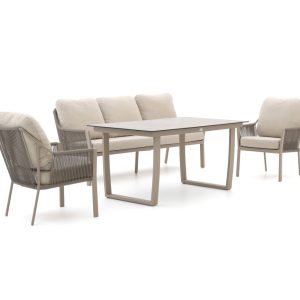 Tierra Outdoor Liv Dining Lounge-Set 4-teilig