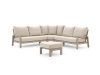 Tierra Outdoor Musone Ecklounge-Set 4-teilig 5-Sitzer