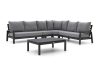 Tierra Outdoor Musone/Flip-Up Ecklounge-Set 5-teilig 6-Sitzer