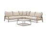 Tierra Outdoor Musone/Rio Ecklounge-Set 4-teilig 5-Sitzer