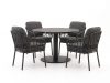 Tierra Outdoor Natal/La Fonte ø 120 cm Gartenmöbel-Set 5-teilig