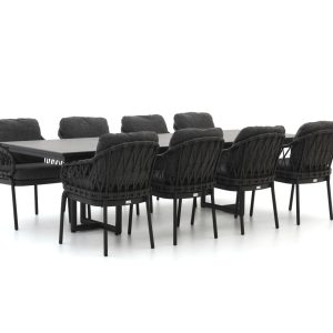 Tierra Outdoor Natal/Naro 280 cm Gartenmöbel-Set 9-teilig