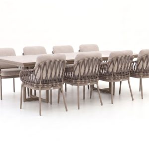 Tierra Outdoor Natal/Naro 280 cm Gartenmöbel-Set 9-teilig