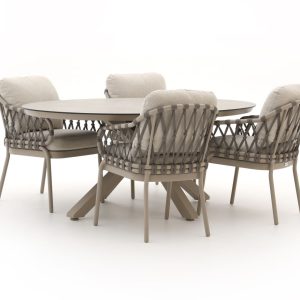 Tierra Outdoor Natal/Oblong 200 cm Gartenmöbel-Set 5-teilig