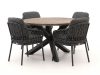 Tierra Outdoor Natal/ROUGH-Y ø 120 cm Gartenmöbel-Set 5-teilig