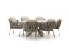 Tierra Outdoor Nuri/Oblong 220 cm Gartenmöbel-Set 7-teilig