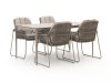 Tierra Outdoor Rivera/Elegante 160 cm Gartenmöbel-Set 5-teilig