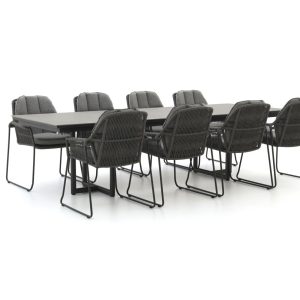 Tierra Outdoor Rivera/Naro 280 cm Gartenmöbel-Set 9-teilig