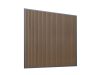 WPC-Wand 265 cm für Cedrino Pergola 530x360x255 cm