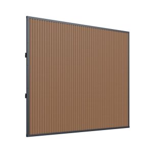 WPC-Wand 300 cm für Cedrino Pergola 300/400/600x300x255 cm