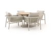 Zavelli Cuore ø 120 cm Gartenmöbel-Set 5-teilig