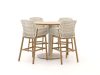 Zavelli Juntos/Cuore ø 120 cm Gartenbar-Set 5-teilig